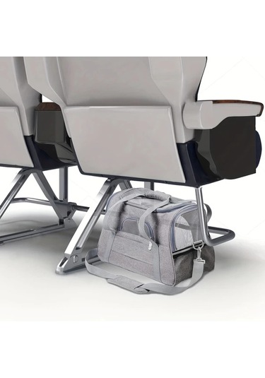 Fochsia Mor Yumuşak Tüylü Seyahat Taşıma Çantası Ayrılabilir Taban Orta Boy Kedi Köpek