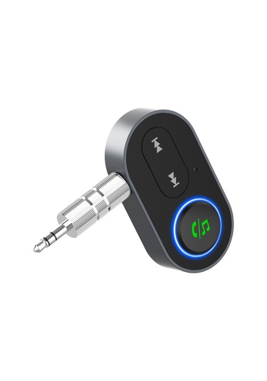 Cbtx Br10 Araç Bluetooth 5.0 Adaptörü 3.5mm Aux Ses Müzik Kablosuz Alıcı Eller Serbest Çağrı Adaptörü
