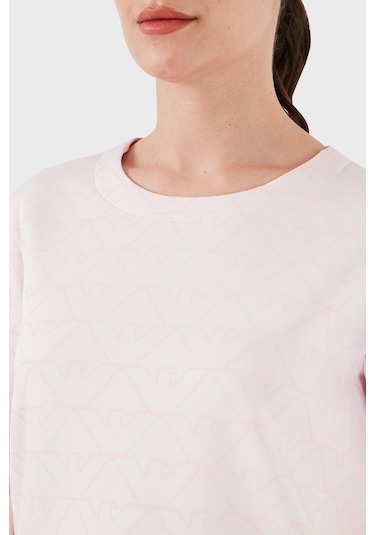 Emporio Armani Kadın Sweat 3d2m6h 1jhsz F321 Pudra