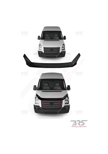 Volkswagen Crafter Uyumlu 2006-2012 Abs Kaput Rüzgarlığı
