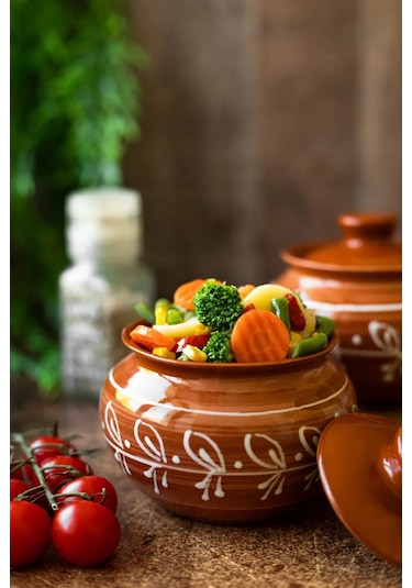 Milla Sweethome Fırın Kapları 2'li 430171309 Kahverengi