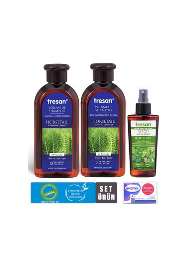 Tresan At Kuyruğu & Phytocomplex Hacimlendirici Bakım Şampuanı 300 ML + Saç Toniği 125 ML