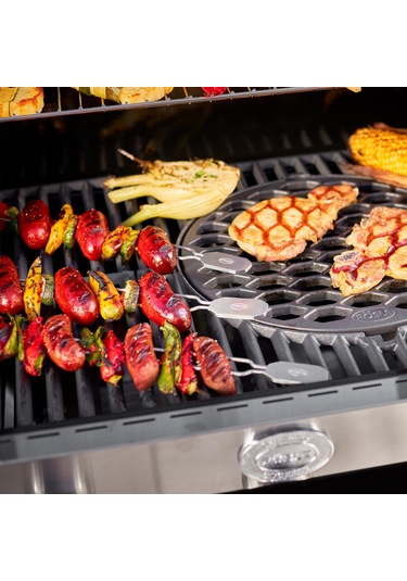 Rösle Barbekü Şiş Seti 4 Lü Çok Renkli