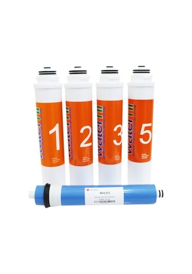 Waterlife Su Arıtma Cihazı 5'Li Filtre Seti