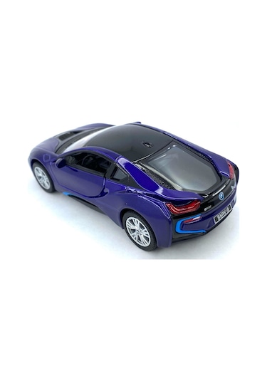 Kinsmart Bmw I8 1 36 Çek Bırak Model Araba lacivert