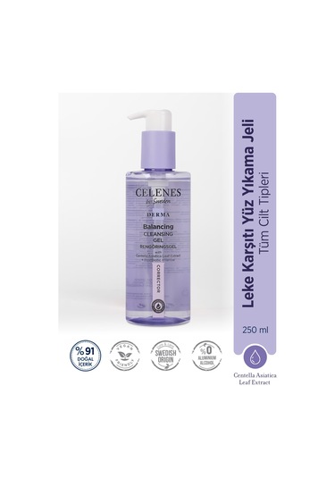 Celenes Leke Karşıtı Derma Yüz Yıkama Jeli