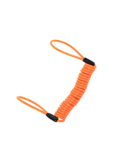 Ximistore9 Motosiklet Disk Kilidi Uyarı Kablosu Sarı - 1.25m Genişletilebilir, Çelik Konstrüksiyon, Kilidi Ve El Tutucuyu Bağlar, Hasarı Önler