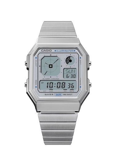 Casio A130we-7adf Vintage Retro Kol Saati Metalik Gri
