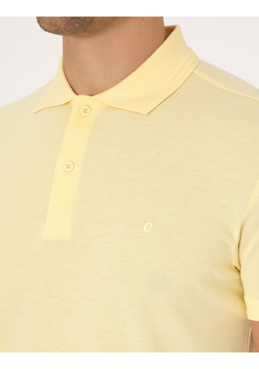 Pierre Cardin Erkek Açık Sarı Tişört Basic 50325323-vr004 Açık Sarı