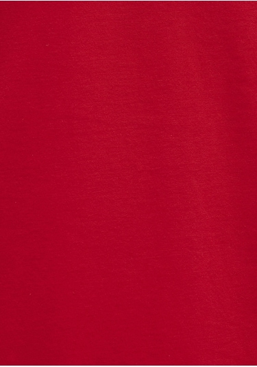 Mavi - Mavi Jeans Baskılı Kırmızı Tişört 066841-33099 Kırmızı