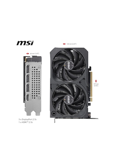 Msı Rtx 5050 8g Shadow 2x Oc G5050-8s2c 128 Bit Gddr6 8 Gb Ekran Kartı