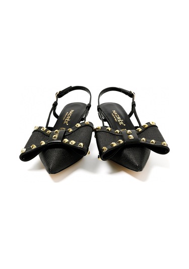 Topuklu/ Stiletto Kadın 894m077 Nacree Oası Capra Nero Siyah