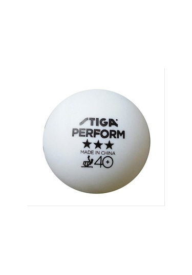 Stiga Perform Masa Tenisi Maç Topu Beyaz Renk