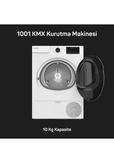 Arçelik 11140 MX Çamaşır Makinesi - 1001 KMX Kurutma Makinesi