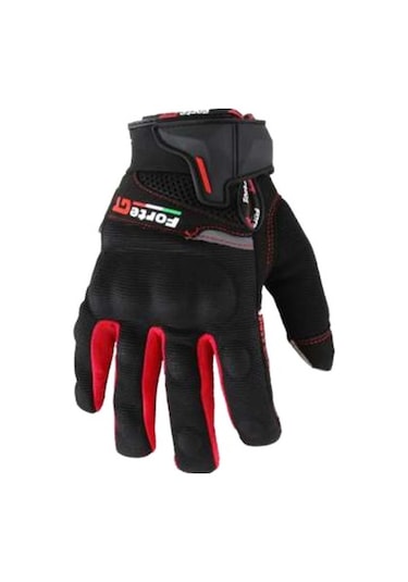 Forte Gt 04 Yazlık Korumalı Eldiven Kırmızı