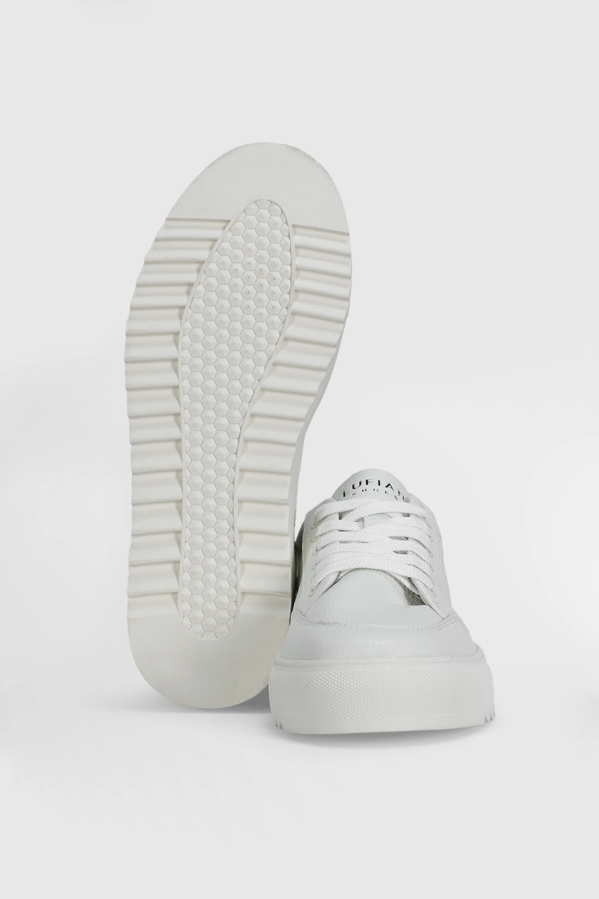Lufian Phılıp Erkek Deri Sneaker Ayakkabı Beyaz Beyaz 112230228100500 Beyaz