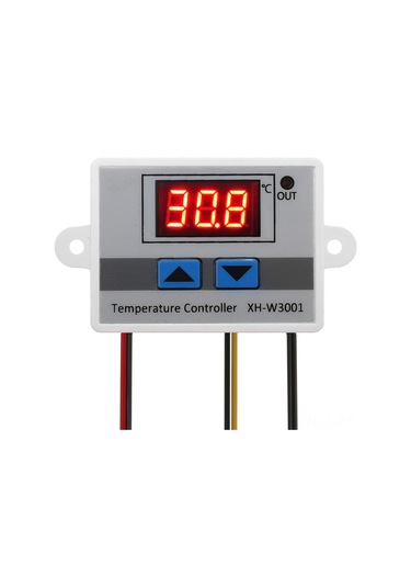 Gajeena 220v Akıllı Dijital Sıcaklık Kontrol Cihazı -0.1 C Hassasiyetli Sayısal Termostat Açma-kapatma Ayarı