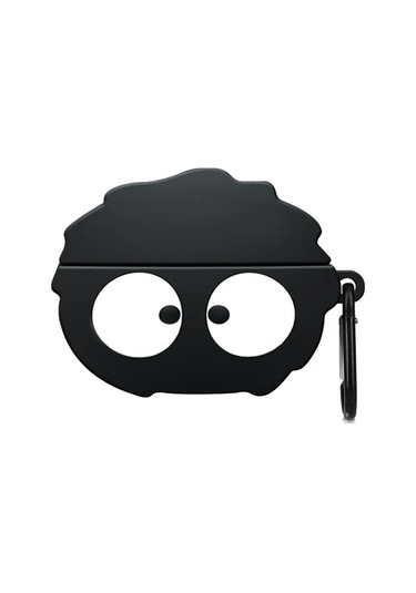 Microsonic Samsung Galaxy Uyumlu Buds 3 Pro Kılıf Cartoon Figürlü Silikon Crtn-fgr-sswtri Siyah - Beyaz