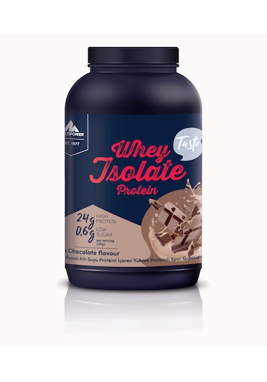 Multipower Whey Isolate İzole Protein 900 Gr Çikolata Aromalı Çikolata