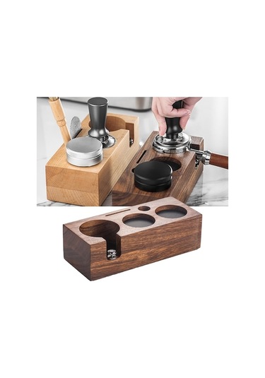 Ulzyvf Tutucu Suntek Sabotaj Mat Magideal Kahve Espresso B-51mm-53mm Ahşap Og Diğer