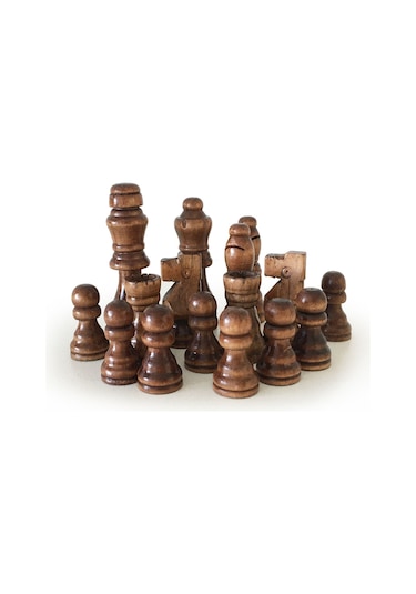 Star Ahşap Satranç Taşı Takımı No:2