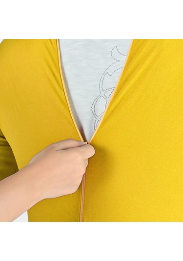 Lemestar Fotoğraf Çekim Tulumu, Kromakey İçin Tight Fit, Polikloropren Malzeme, Tek Parça, 180cm, Sarı