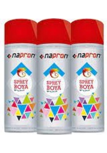 Napron Bayrak Kırmızı Sprey Boya Rall 3020 400ml