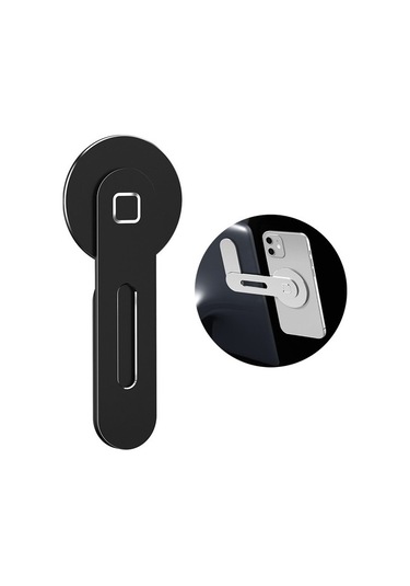 Voguecode Merkezi Kontrol Ekran Özellikli Gizli Manyetikli Araç Telefonu Tutacağı - Siyah Mavi Torpido Üstü Evet R93bbz