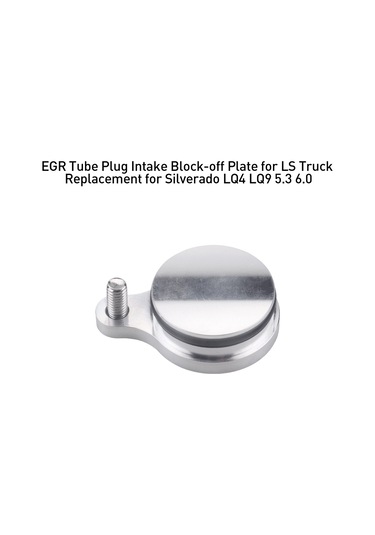 Skycity Silverado Lq4 Lq9 5.3/6.0 İçin Alüminyum Egr Boru Tıkanıklığı Ve Giriş Blokaj Plakası - Off-road Kullanıma Özel, Kolay Kurulum