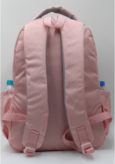 GirayCollection Özel Su İtici Kumaş Okul Sırt Çantası 34600 Pudra