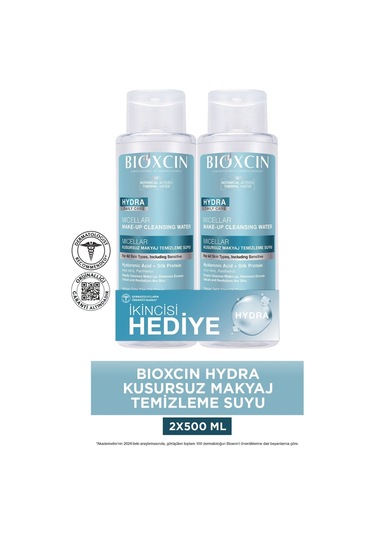 Hydra Micellar Kusursuz Makyaj Temizleme Suyu 500 Ml 1 Alana 1 Hediye - 500 Kullanım Misel Su
