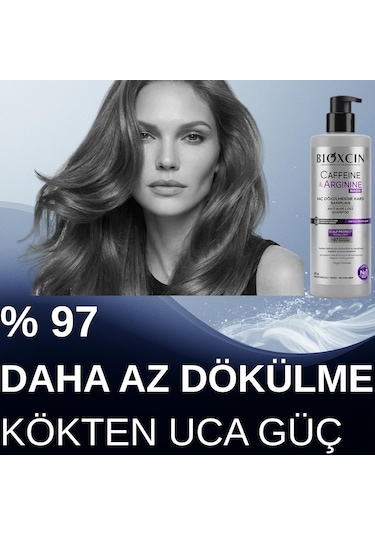 Bioxcin Caffeine Ve Arginine Nadh Saç Dökülmesine Karşı Şampuan 500 Ml