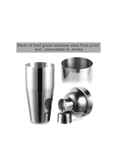 3 Parça Kokteyl Seti 750ml Avantajlı Shaker Paketi