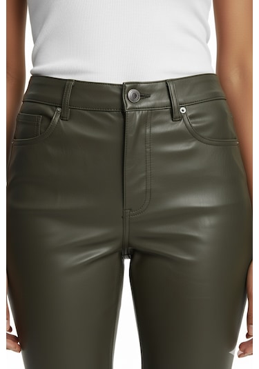 Seleste Kadın Pantolon 24k343 Haki