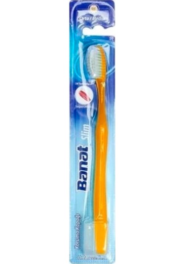 Banat Slim Kapaklı Diş Fırçası Medium