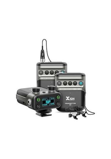 Xvive U5t2 Çift Vericili Dslr Kamera Telsiz Mikrofon Seti