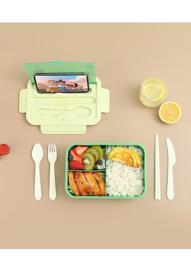 Jzcat Yalıtımlı Öğle Yemeği Kutusu Yeşil-pp Malzeme