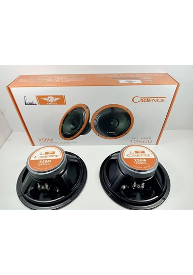 Cadence 20cm Midrange Cadence Xs8m 1250w Midrange Hoparlör Cadence Midrange 20cm