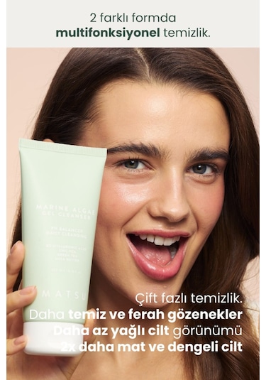 Matsu Çift Aşamalı Makyaj Temizleme 2li Set Temizleme Yağı ve Jel