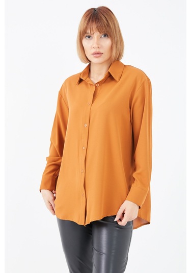 Dparis Kadın Şifon Gömlek