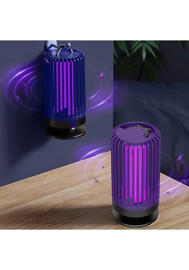 Boatshop1 Ev Sinek Kovucu Lamba Purple Uzun Ömürlü Gece Sessiz Sinek Tuzağı İç Mekan Kullanım İçin