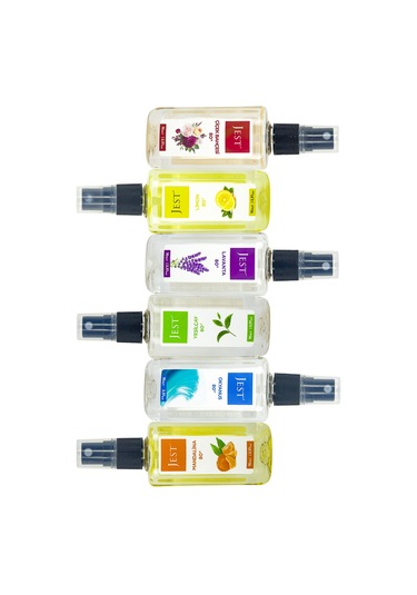 ﻿Jest 80 Derece Karışık Kolonya Seti Sprey 6 x 70 ML