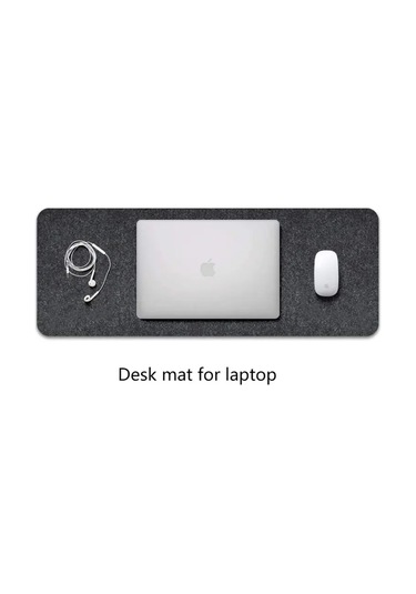 Mouse Pad Masa Üstü Koruyucu Orta Boy 3mm Keçe Klavye Pc Notebook Altı