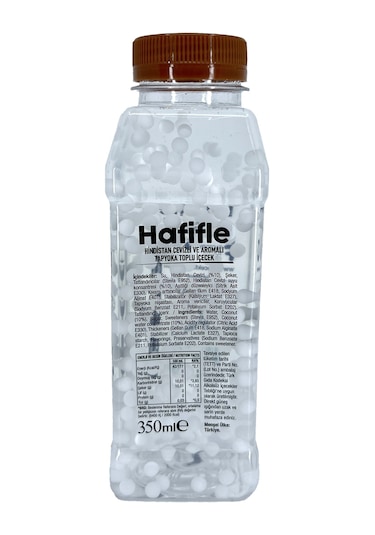 Hafifle Hindistan Cevizli Ve Aromalı Tapyoka Toplu İçecek - Bubble Drink 350 Ml