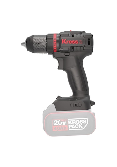 Kress KUA71.91 20V Kömürsüz Profesyonel Şarjlı Matkap Akü Dahil Değildir
