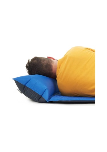 Naturehike Ultralight Çift Kişilik Şişme Kamp Matı 185 130 2.5 Cm Sarı Çok Renkli