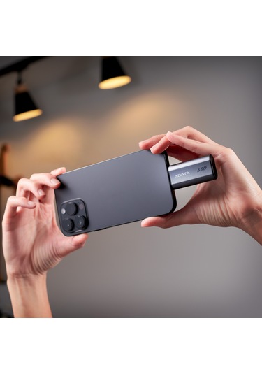 A-Data SC750 1000G-CCBK 1 TB USB 3.2 1050-1000MB/s Taşınabilir SSD Disk