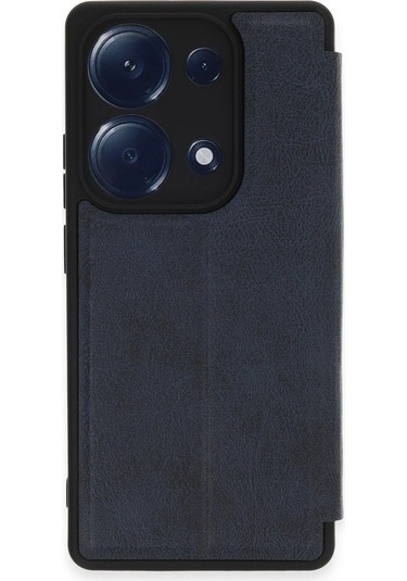 Newface Xiaomi Redmi Note 13 Pro 4g Kılıf Flip Cover Semeglbl - 41 - Lacivert