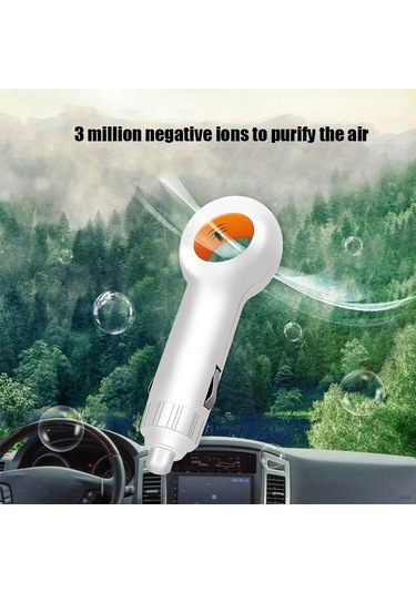 Sones Ep501 Usb Mini Araba Sökme İkinci El Duman Pm2.5 Negatif İyon Hava Temizleme Cihazı
