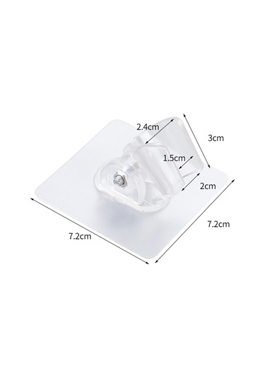 Suntek Duş Başlığı Tutucu Su Geçirmez Duvara Temizlemek